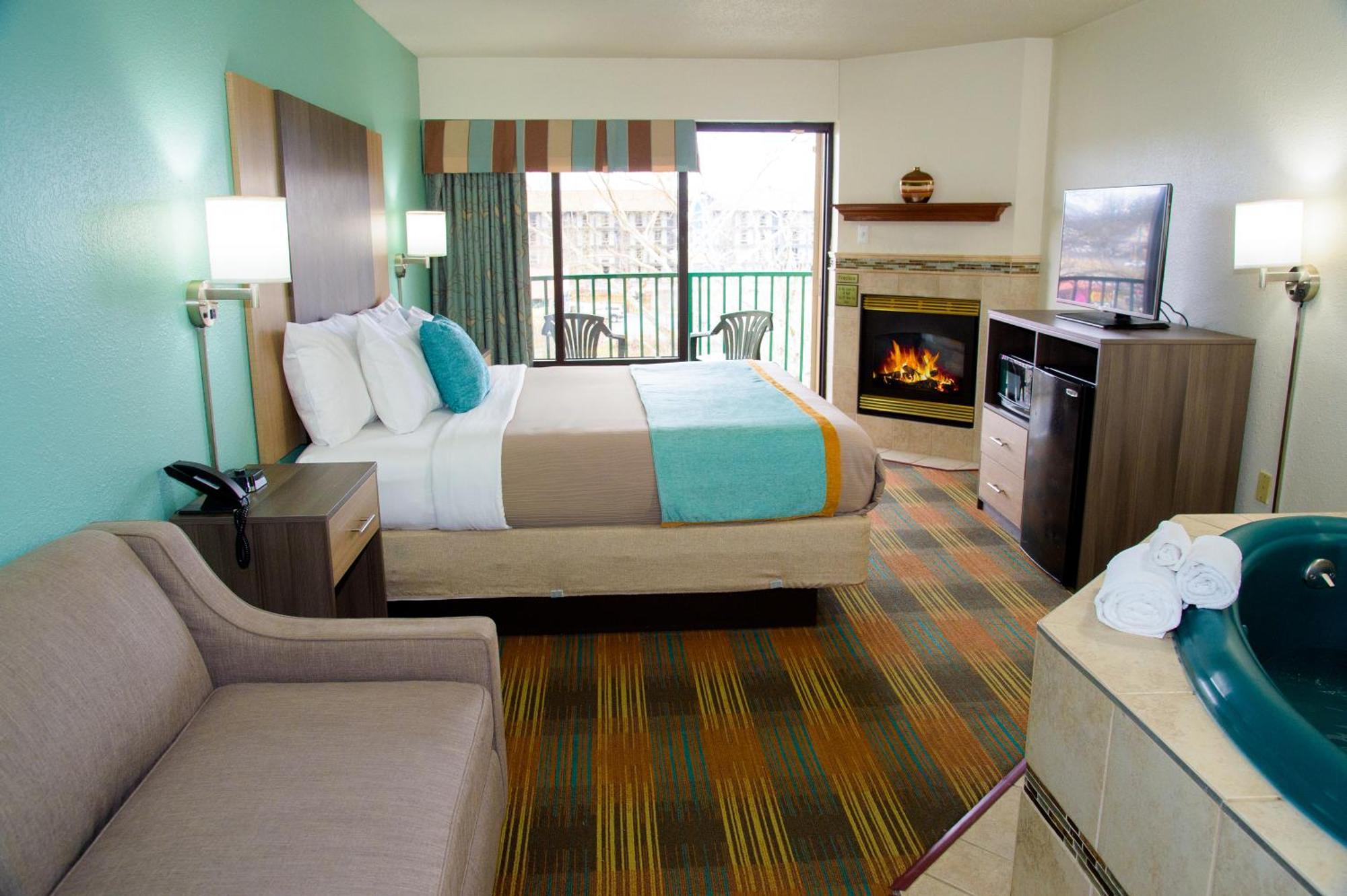 Pigeon River Inn Pigeon Forge Rum bild